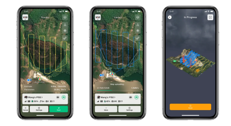 APLICATIVO DPM - DRONE XAG P150  PRO NO PARANÁ